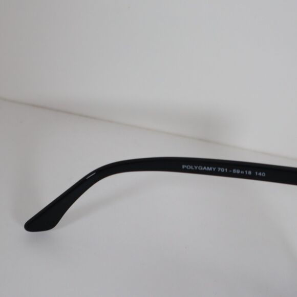 Thierry Lasry Polygamy 701 Black/Silver Cat-Eye Sunglasses 59-18-140mm main image 5